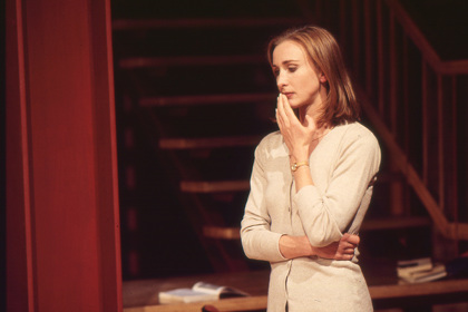 Production still for "Honour". Natasha Herbert as Claudia. Photographer: Jeff Busby