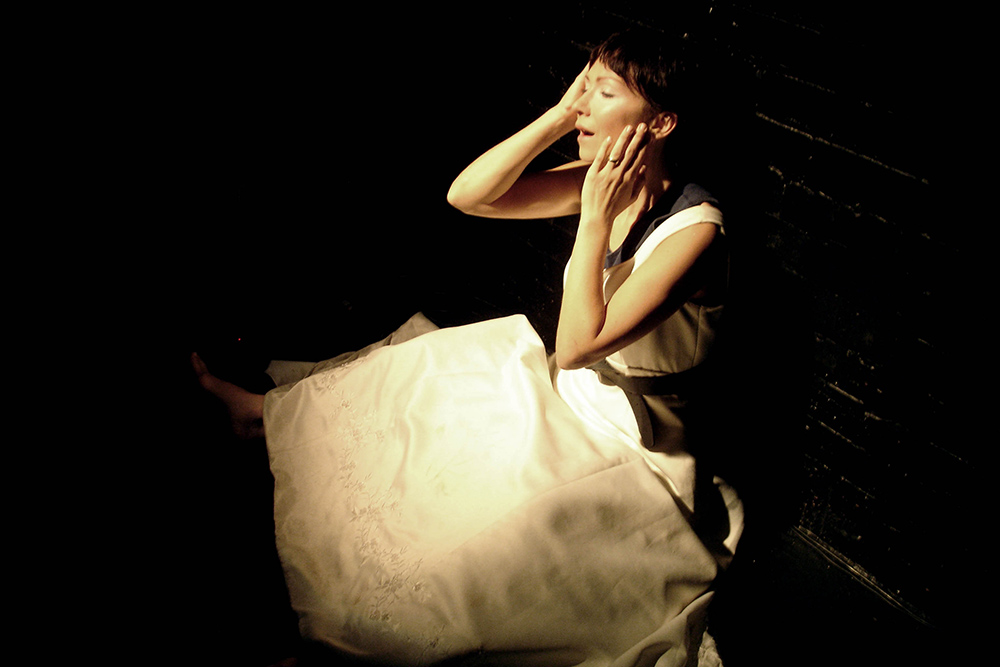 Publicity still for "The Yellow Wallpaper". Anita Hecht. Photographer: Unknown