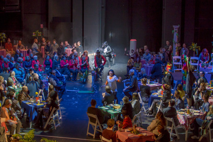 Production still for "A Singular Phenomenon". Photographer: Bryony Jackson