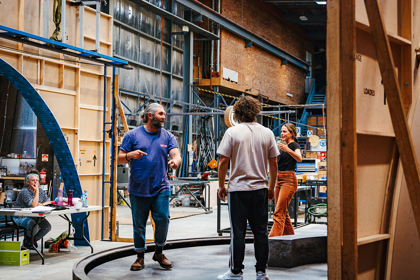 In photo:  Katie Sfetkidis, Stephen Nicolazzo, Danny Ball, Ashelea Pyke. Photographer: Tamarah Scott.