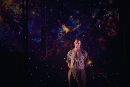 Production photography from ECHO (2025) / Photographer: Eugene Hyland / In photograph: Ben Lawson