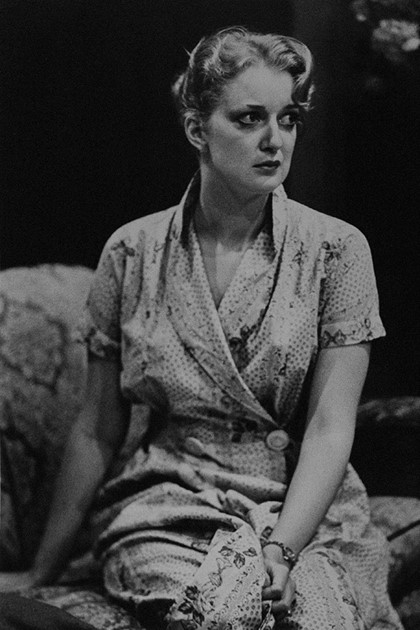 Production still from "A Spring Song". Suzette Williams as Helen Dennison. Photographer: Unknown
