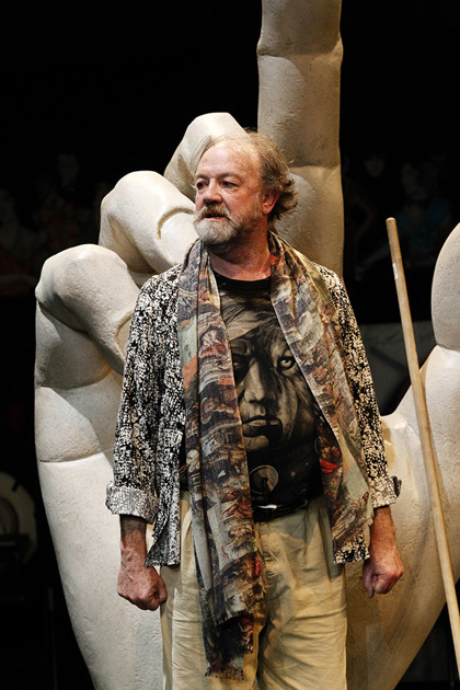 Production still for "The Histrionic". Bille Brown as Bruscon. Photographer: Jeff Busby