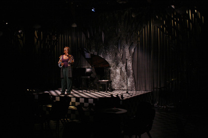 Production still for "Fabulous Diva". Ruth Rogers-Wright. Photographer: Unknown