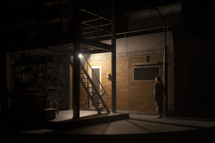 Production photography by Pia Johnson / Featuring Kat Stewart