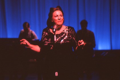 Production still for "Only Heaven Knows". Caroline Gillmer as Guinea. Photographer: Jeff Busby