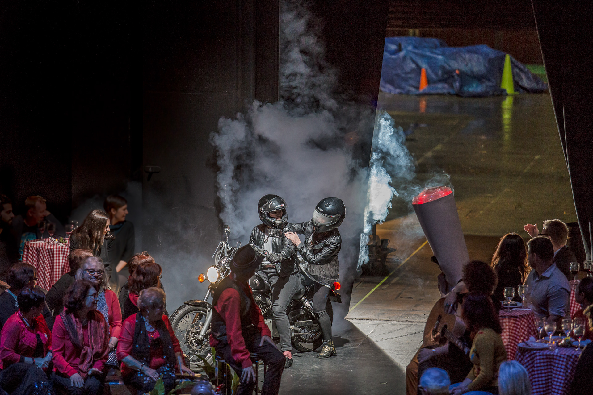 Production still for "A Singular Phenomenon". Photographer: Bryony Jackson