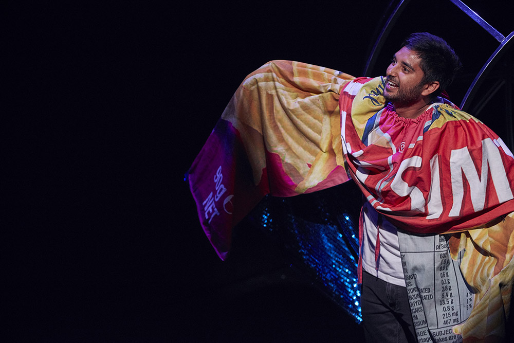 Production still for "Atomic". Rohan Mirchandaney. Photographer: Tim Grey