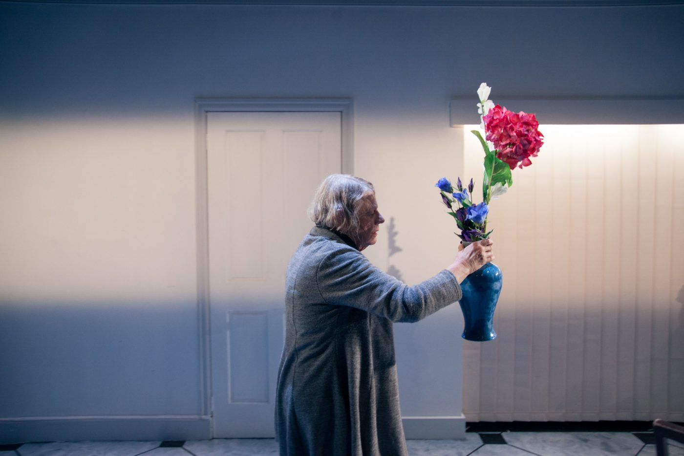 Production still for "Meta". Liz Jones. Photographer: Pierre Carthew