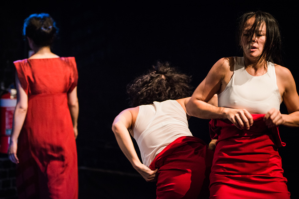 Production still for "Do You Speak Chinese?" Photographer: Gregory Lorrenzutti 