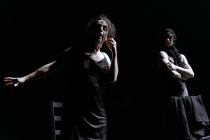 Production photography by Gianna Rizzo / Featuring Paul Capsis and Adam Noviello