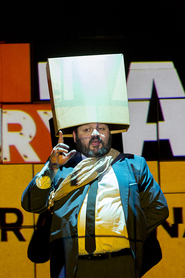 Production still for "The Book of Loco". Alirio Zavarce. Photographer: Pia Johnson