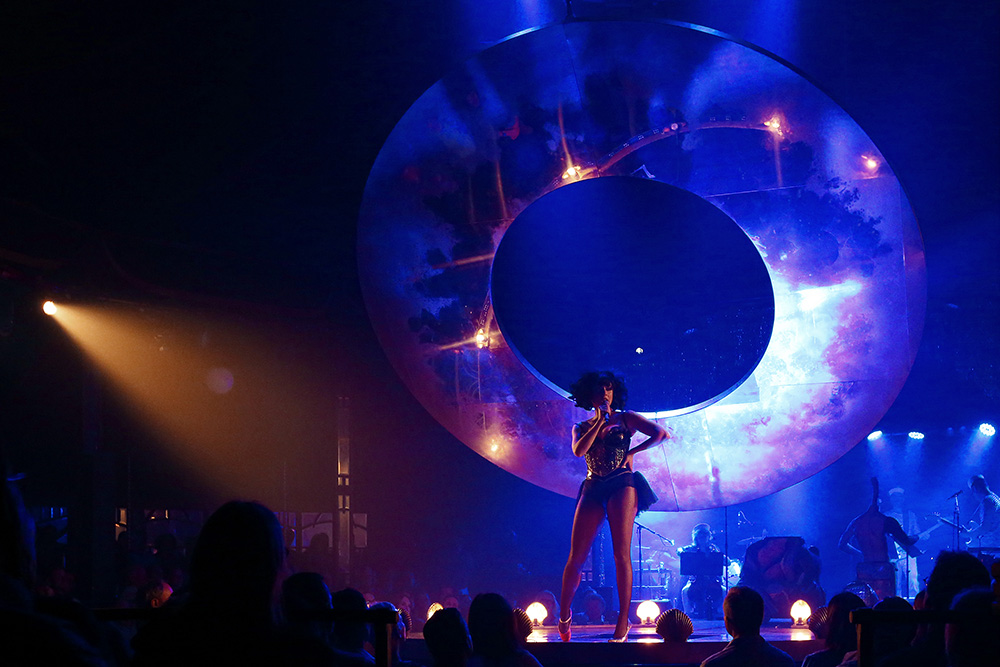 Production still for "Meow Meow's Little Mermaid". Meow Meow. Photographer: Prudence Upton