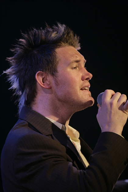 Production still for "Drink Pepsi, Bitch!". Eddie Perfect. Photographer: Jeff Busby