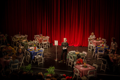 Production still for "A Singular Phenomenon". Photographer: Bryony Jackson