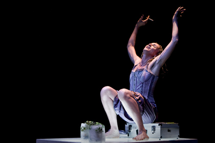 Production still for "Happiness". Natasha Herbert. Photographer: Belinda Strodder