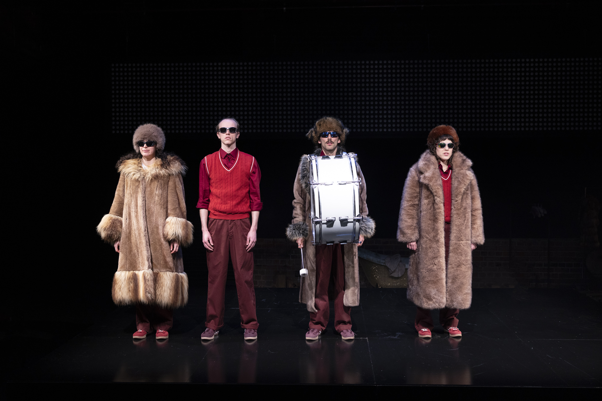 Production photography from The Orchard / Photographer: Pia Johnson / Featuring: Ava Campbell, William Strom, Dominic Weintraub and Claire Bird