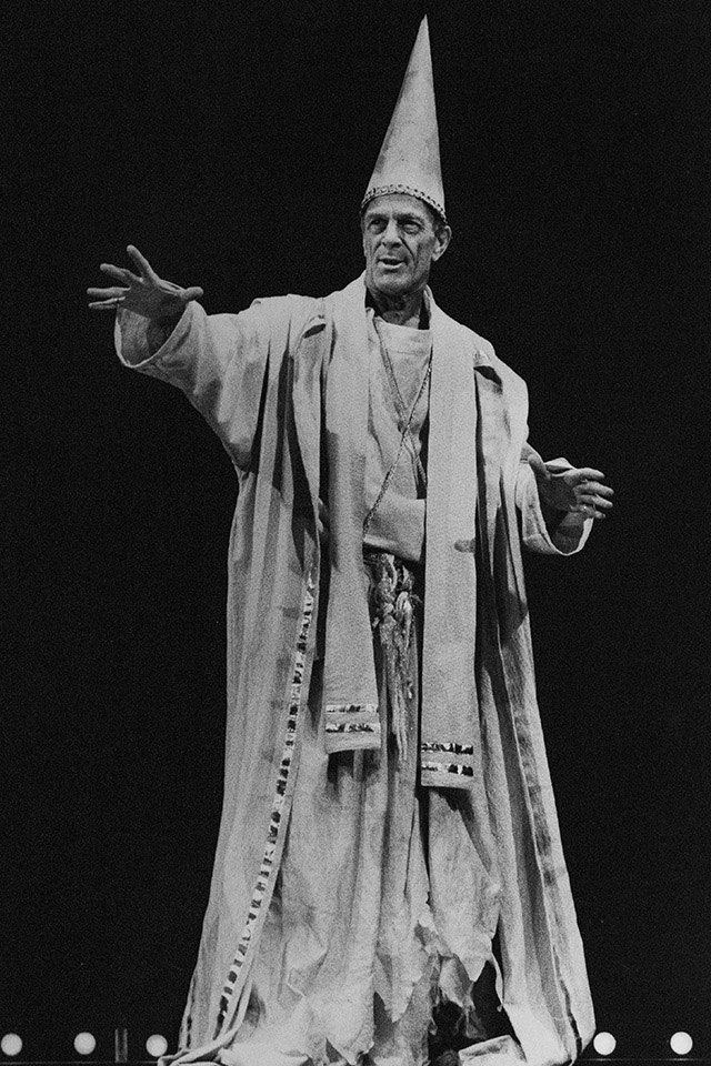 Production still for "The Search for Andy Cadabra". Roy Baldwin. Photographer: Vikki Driscoll