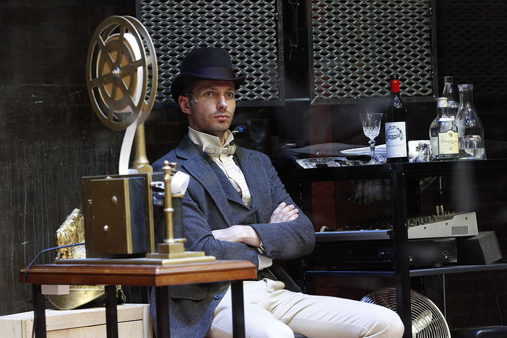 Production still for "Dance of Death". David Paterson as Kurt. Photographer: Jeff Busby