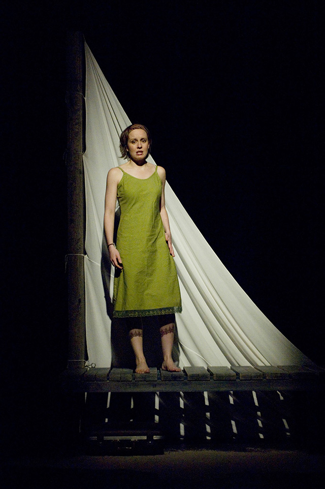 Production still for "Unspoken". Rebecca Clarke. Photographer: Shane Reid